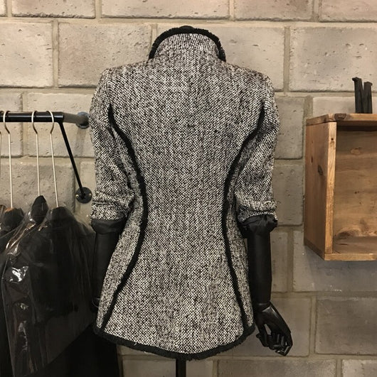 Abrigo de Lana Gris Slim Fit - Elegancia Temperada - Image 4