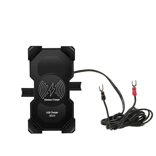 Soporte Inalámbrico para Celular en Motocicleta con Carga Rápida - Image 4