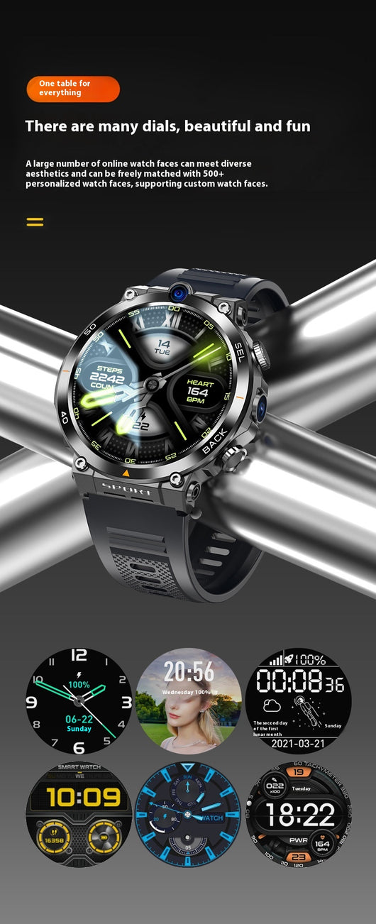 Reloj Deportivo Inteligente H10 con Dual Cámara y Múltiples Funciones - Image 19