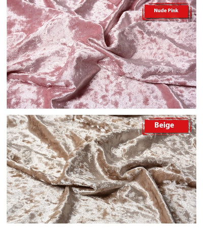 Tela Velvet Elástica Multicolor con Patrón Flor de Hielo - Image 30
