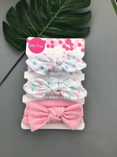 Set de 3 Diademas Infantiles con Moños Estampados - Image 31