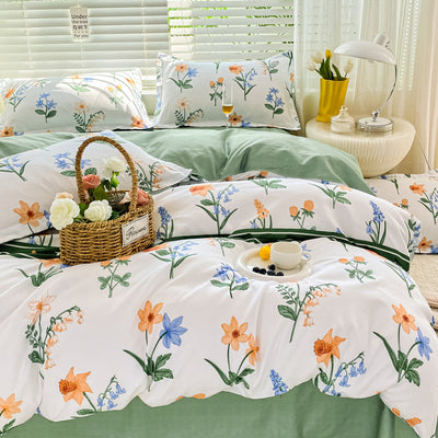 Funda Nórdica de Algodón Lavado para Cama Doble - Image 26