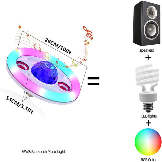 Bombilla Inteligente Bluetooth con Luz de Escena Musical - Image 10