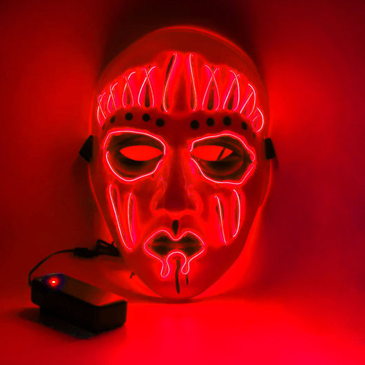 Máscara LED Luminosa para Halloween y Performances - Image 12