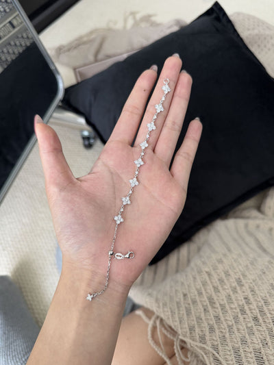 Pulsera de Plata Esterlina 925 con Diamantes Completos - Image 14