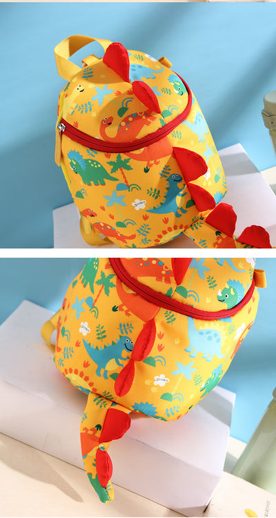 Mochila Infantil de Dinosaurio con Arnés de Seguridad para Jardín de Infantes - Image 13