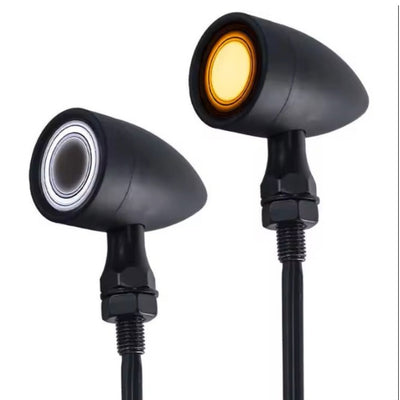 Intermitentes LED Retro Vintage para Motocicleta