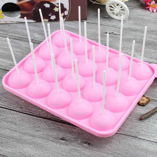 Molde para Cake Pops de Silicona con Palitos Incluidos - Image 5