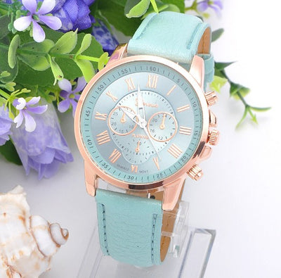 Reloj Geneva Retro de Tres Esferas - Unisex Cuarzo Tendencia - Image 8