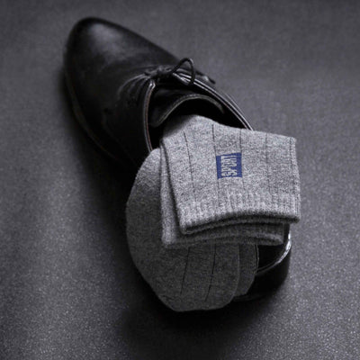 Set de 5 Pares de Calcetines Hombre Algodón Transpirables Tubo Medio Absorbentes - Image 4