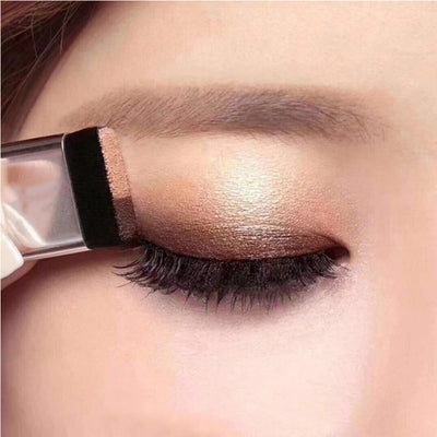 Paleta de Sombras Bicolor con Brillo Waterproof LAIKOU