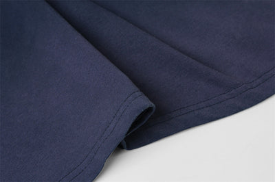 Playera Casual con Parche de Letras Bordadas para Hombre - Image 9