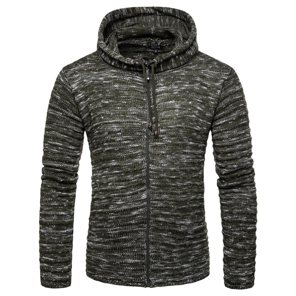 Sudadera con capucha a rayas para hombre - Image 11