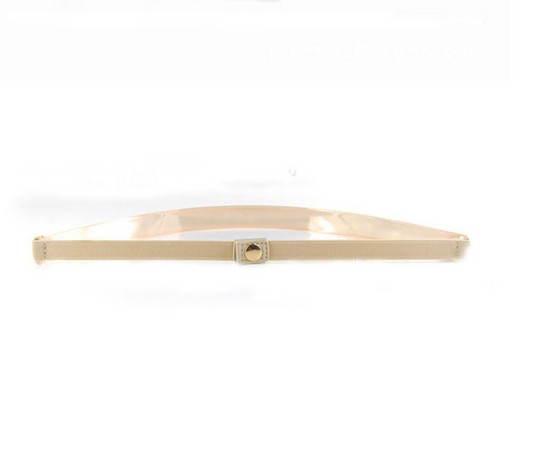 Cinturón Elástico Fino con Lentejuelas Metálicas 1.5CM para Mujer - Image 2