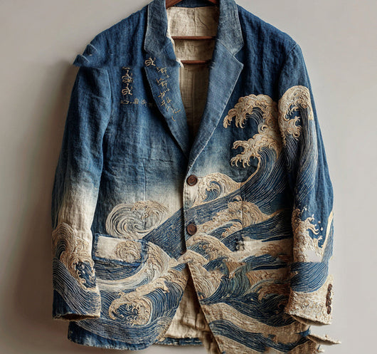 Blazer Floral para Hombre con Estampado Moderno - Image 6