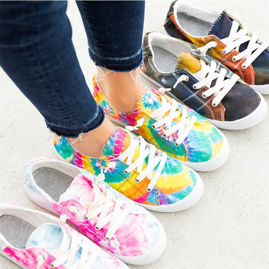 Zapatos Planos Casuales Flores - Estilo Versátil