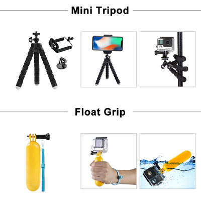 Kit Completo de 9 Accesorios para Cámara de Acción - Image 10