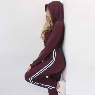 Conjunto Deportivo de Algodón con Sudadera Capucha y Pantalón Recto - Personalizable con Logo - Image 8