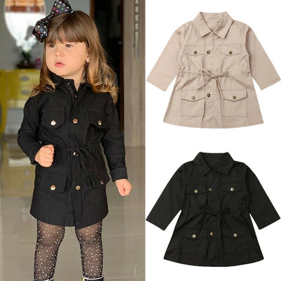 Gabardina Infantil de Moda