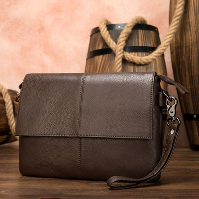 Bolso de Cuero para Negocios - Elegancia Profesional para Hombres - Image 9
