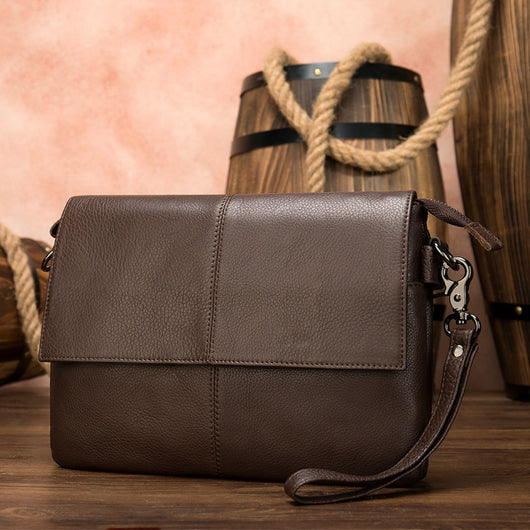 Bolso de Cuero para Negocios - Elegancia Profesional para Hombres - Image 9