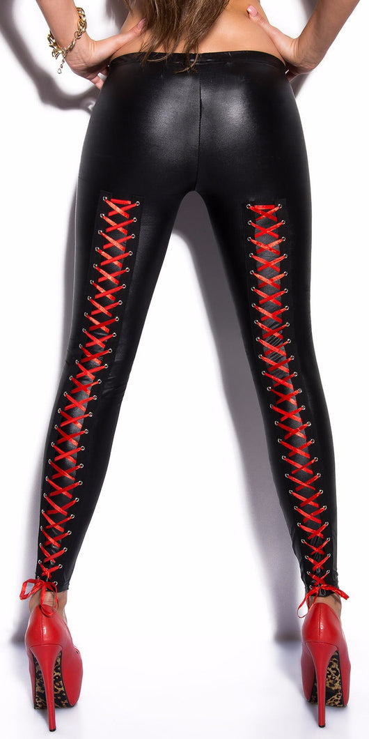 Leggings de talle bajo con cordones - Image 17