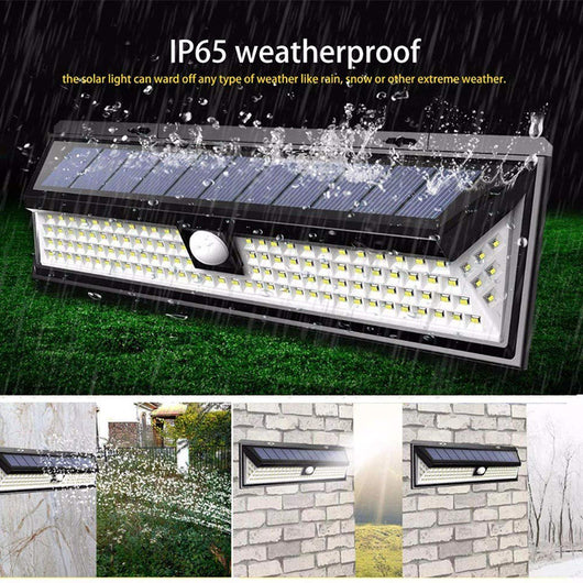 Foco Solar 118 LED con Sensor de Movimiento PIR para Exterior - Image 3