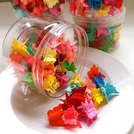 Mini Pinzas de Mariposa para el Cabello para Niñas - Image 2