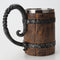 Vaso Térmico de Barril de Madera con Forro de Acero Inoxidable