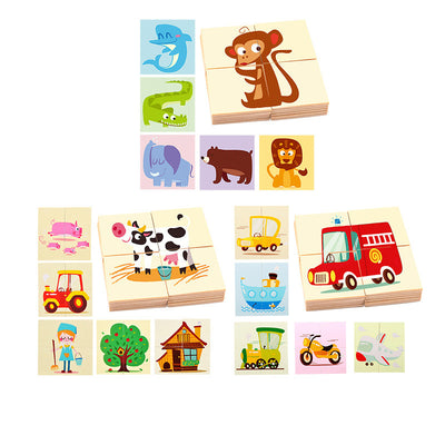 Rompecabezas de Madera con Piezas Grandes para Niños 24 Piezas - Image 7