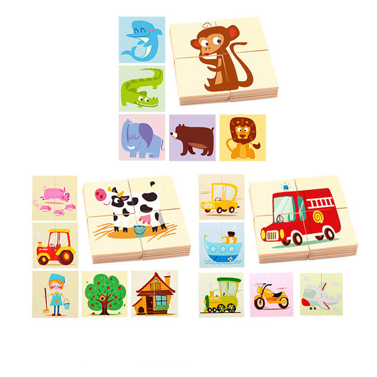 Rompecabezas de Madera con Piezas Grandes para Niños 24 Piezas - Image 7