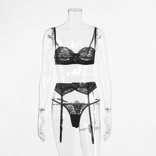 Conjunto de Lencería Sensual con Encaje Transparente - Image 8
