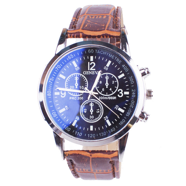 Reloj de Pulsera Elegante para Hombre con Cristal Filtro Luz Azul