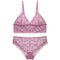 Conjunto de Brasier de Encaje sin Varillas para Mujer