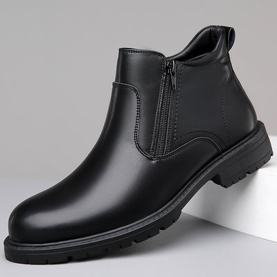 Zapatos Casuales Altos de Cuero para Hombre - Image 6