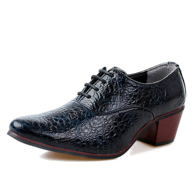 Zapatos de Moda Británica para Hombre con Punta Elevada - Image 5