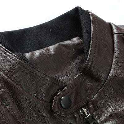 Chaqueta Slim Fit con Cuello Alto y Cierre - Image 2