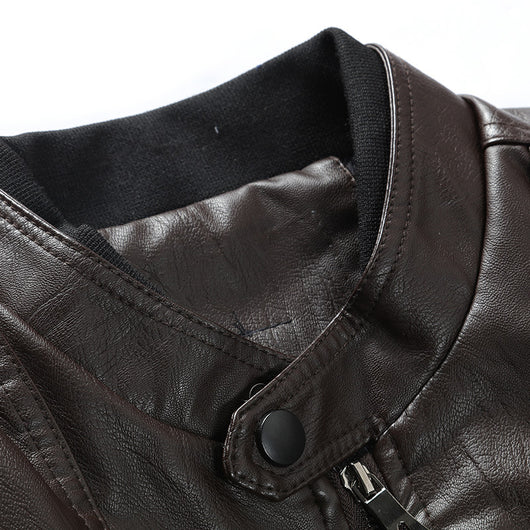 Chaqueta Slim Fit con Cuello Alto y Cierre - Image 2