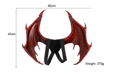 Disfraz Infantil de Dragón Demonio con Alas - Image 12