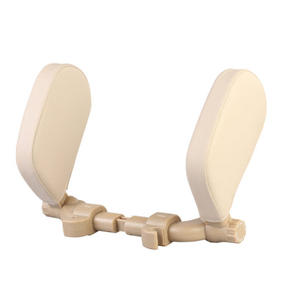Almohada Cervical Ajustable para Auto - Soporte Ergonómico de Cuero para Viajes - Image 9