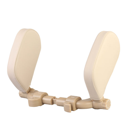 Almohada Cervical Ajustable para Auto - Soporte Ergonómico de Cuero para Viajes - Image 9