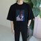 Camiseta Estampada Cuello Redondo Manga Corta para Hombre