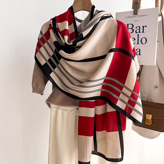 Bufanda Térmica de Otoño e Invierno - Abrigo Suave y Elegante