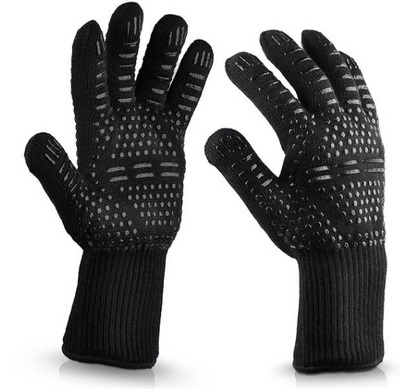 Guantes Aislantes Resistentes al Calor para Parrilla, Horno y Microondas