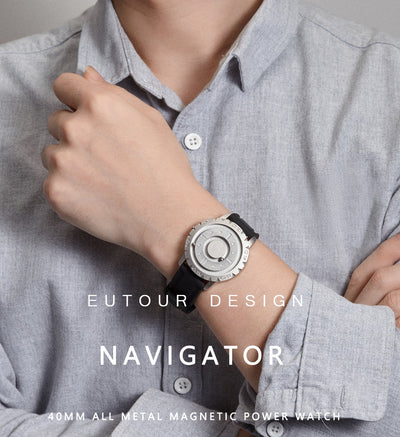 Reloj Creativo Magnético para Hombre - Diseño Innovador - Image 15
