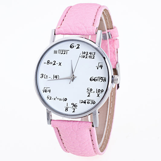 Reloj de Cuarzo Unisex con Correa de Cuero - Diseño Coreano para Parejas