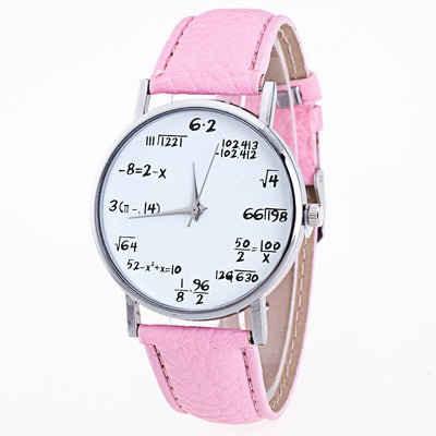 Reloj de Cuarzo Unisex con Correa de Cuero - Diseño Coreano para Parejas