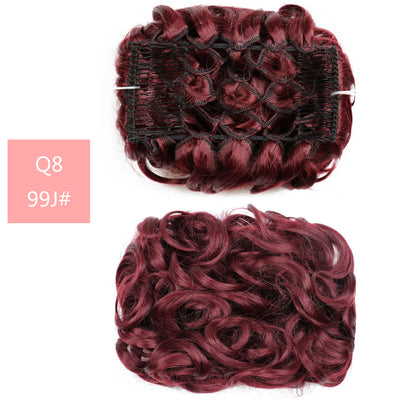 Moño Postizo de Fibra Sintética Resistente al Calor - Cabello de Seda Artificial - Image 35