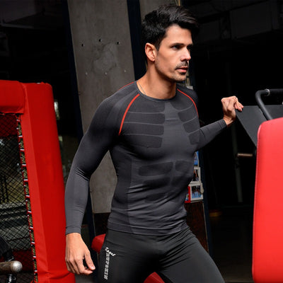 Camiseta de Manga Larga Reductora Instantánea para Hombre - Image 9