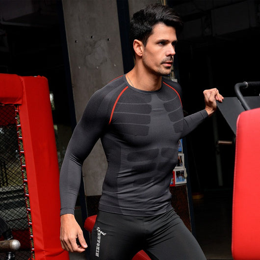 Camiseta de Manga Larga Reductora Instantánea para Hombre - Image 9